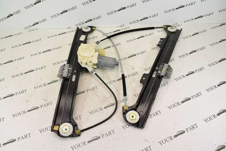 BMW 5 E60 E61 (2004 - 2010)  7184741 Передний комплект электрического механизма для подъема окна