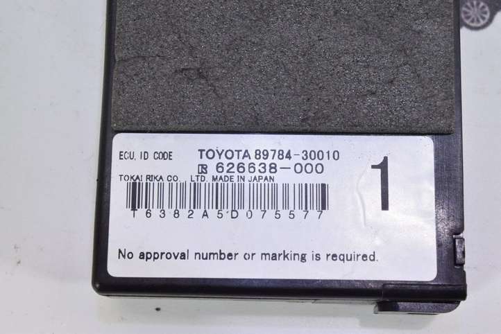 Lexus GS 300 350 430 450h (2004 - 2007)  8978430010 Блок управления иммобилайзера