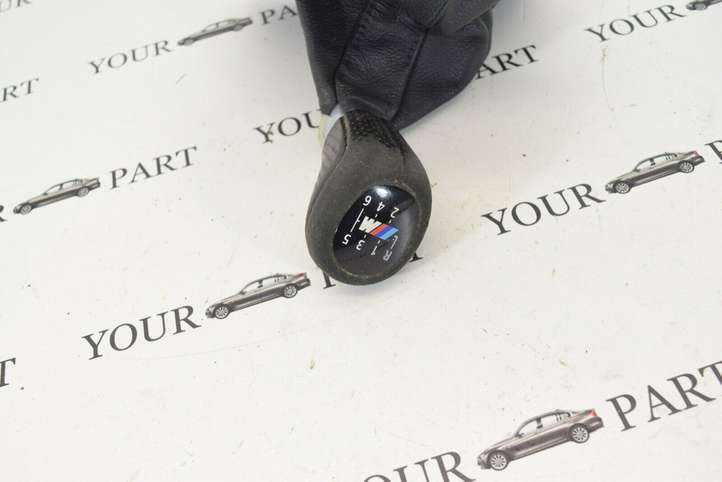 BMW 3 E90 E91 (2005 - 2012)  8037309 Отделка рычага переключения передач (кожа, головка)