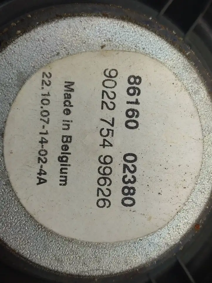 Toyota Avensis T250 (2006 - 2009) 8616002380 Динамики задних дверей — фото 5