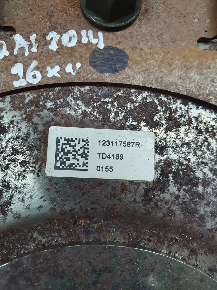 Nissan Qashqai (2013 - 2017) 123117587R Маховик двигателя — фото 9