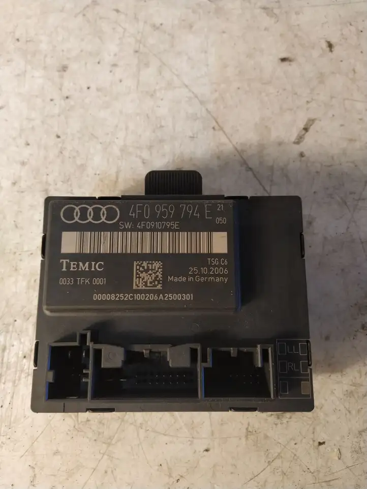 Audi A6 S6 C6 4F (2004 - 2008) 4F0959794 Блок управления дверью — фото 2