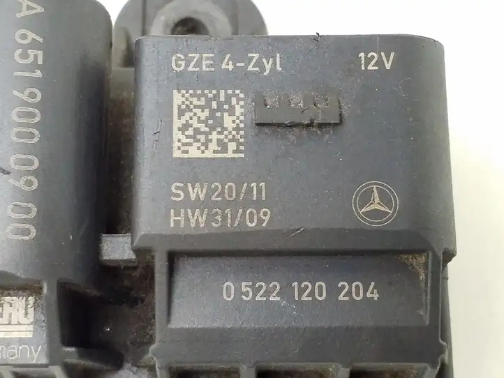 Mercedes-Benz E W212 (2009 - 2016) A6519000900 Реле накала свечей — фото 6