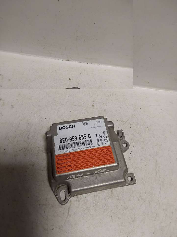 Audi A4 (2000 - 2006)  8E0959655C Блок управления надувных подушек