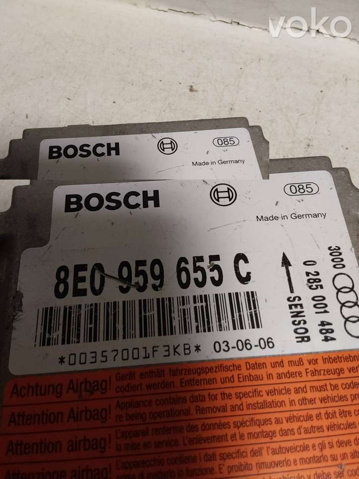 Audi A4 (2000 - 2006)  8E0959655C Блок управления надувных подушек
