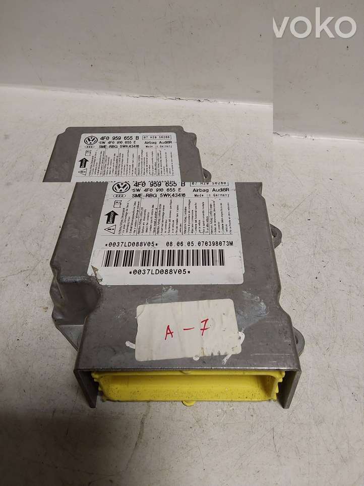Audi A6 (2004 - 2008)  4F0959655B Блок управления надувных подушек