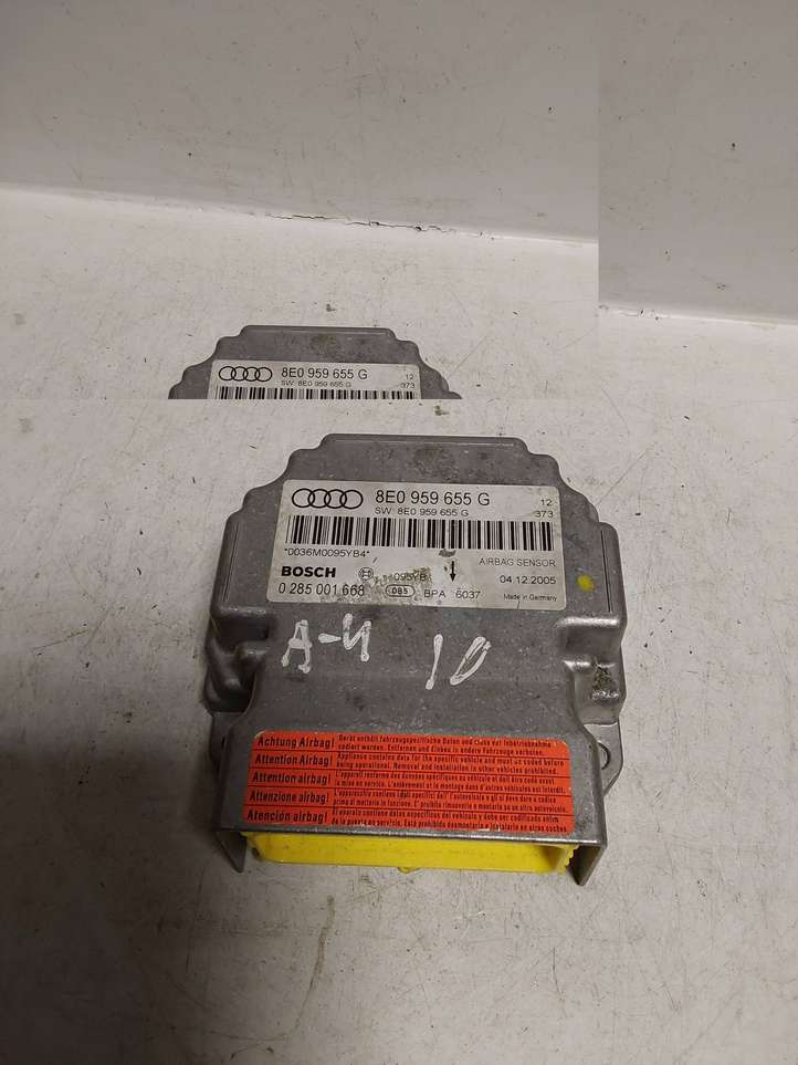 Audi A4 (2004 - 2009)  8E0959655G Блок управления надувных подушек