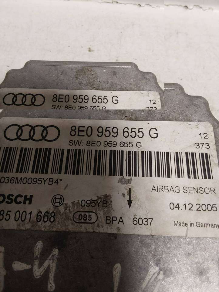 Audi A4 (2004 - 2009)  8E0959655G Блок управления надувных подушек