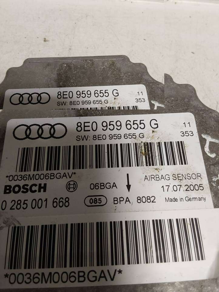 Audi A4 (2004 - 2009)  8E0959655G Блок управления надувных подушек
