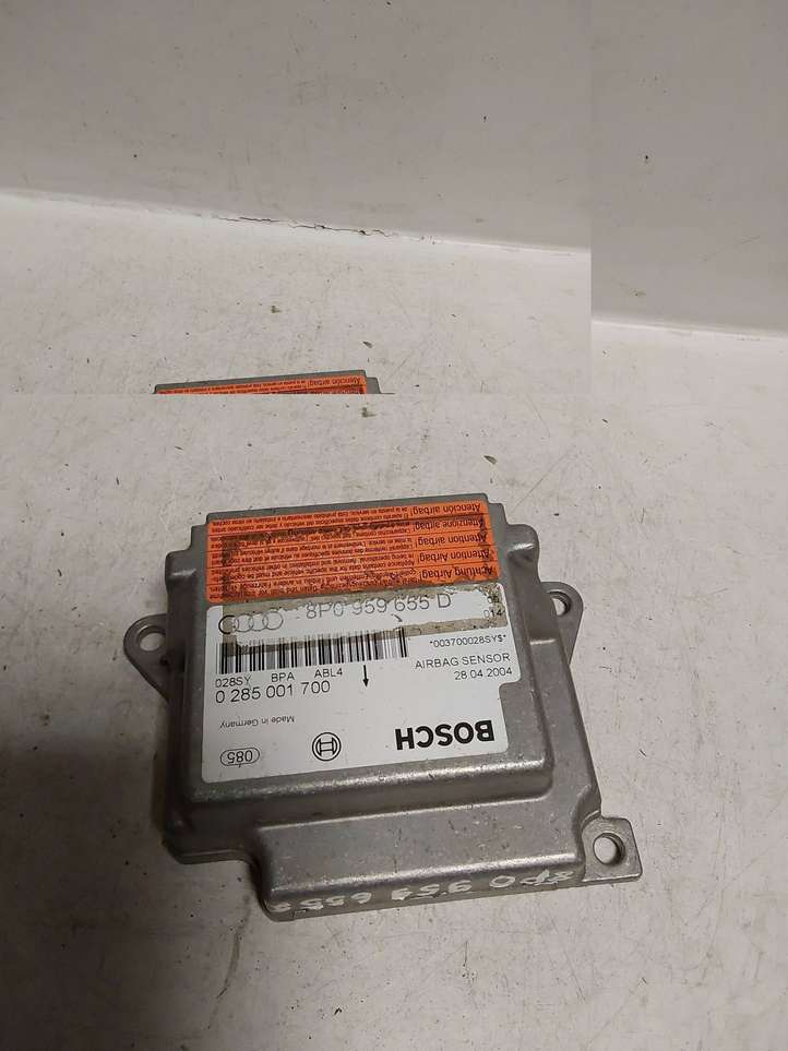 Audi A3/S3 8P (2003 - 2005)  8P0959655D Блок управления надувных подушек