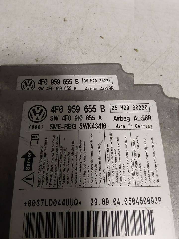 Audi A6 (2004 - 2008)  4F0959655B Блок управления надувных подушек