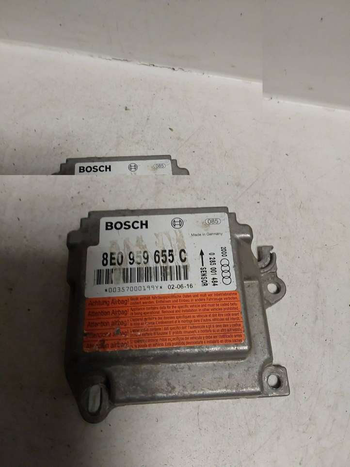 Audi A4 (2000 - 2006)  8E0959655C Блок управления надувных подушек