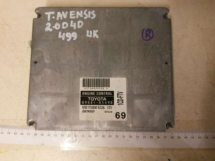 Toyota Avensis T250 (2003 - 2006)  8966105690 Комплект зажигания