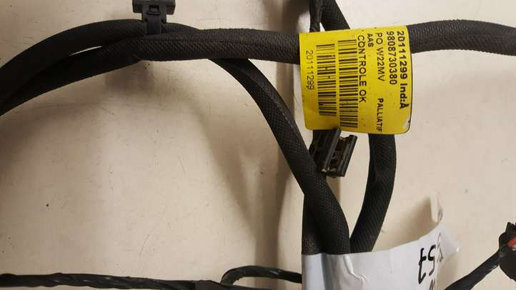 Peugeot 508 (2014 - 2018)  9808730380 Проводка датчиков парковки