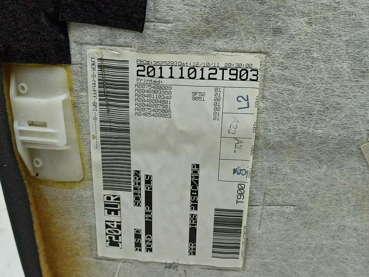 Mercedes-Benz C W204 (2007 - 2014)  A2048201823 Комплект потолка