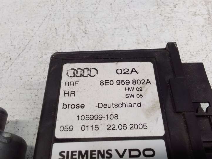 Audi A4 (2004 - 2009)  4E0959802A Механизм подъема окон задней двери
