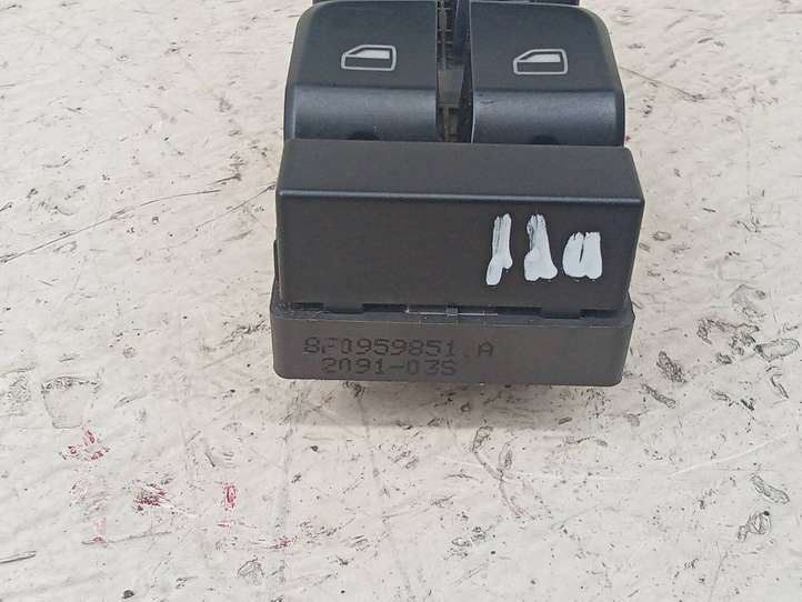 Audi A5 (2007 - 2011)  8F0959851A Кнопка стеклоподъемников