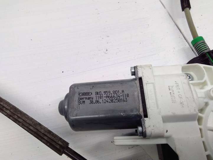 Audi A4 (2011 - 2015)  8K0959801A Передний комплект электрического механизма для подъема окна