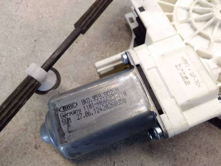 Audi A4 (2011 - 2015)  8K0959802A Передний комплект электрического механизма для подъема окна