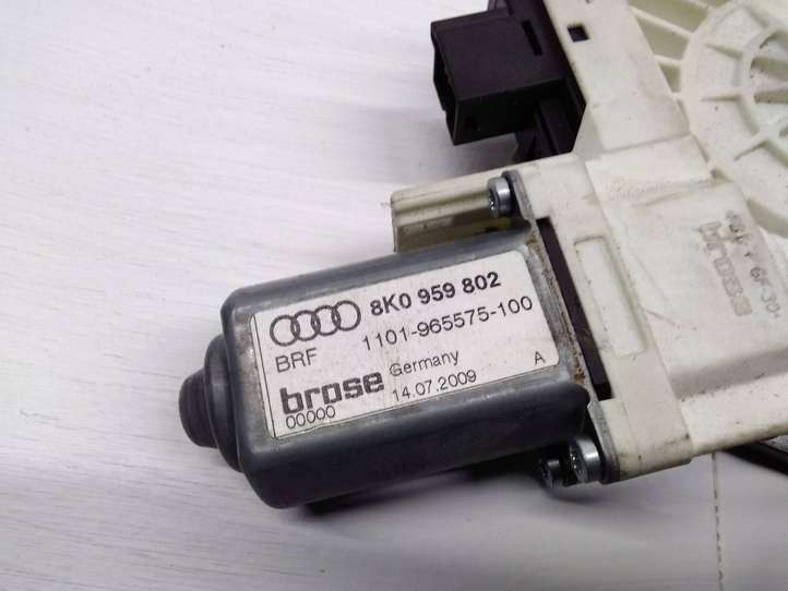 Audi A5 (2007 - 2011)  8K0959802 Передний комплект электрического механизма для подъема окна