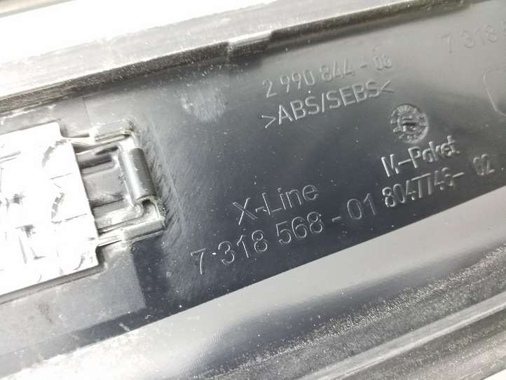 BMW X1 E84 (2009 - 2015)  7318568 Отделка переднего порога (внутренняя)