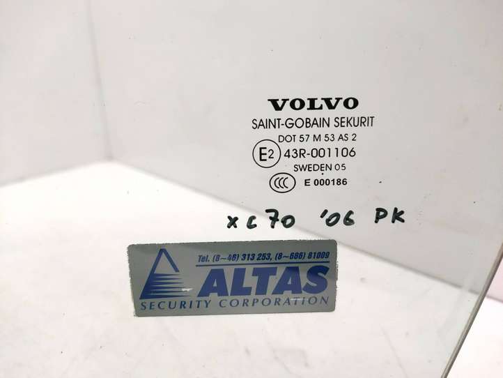 Volvo XC70 (2004 - 2007)  43R001106 Основное стекло передних дверей (четырехдверного автомобиля)