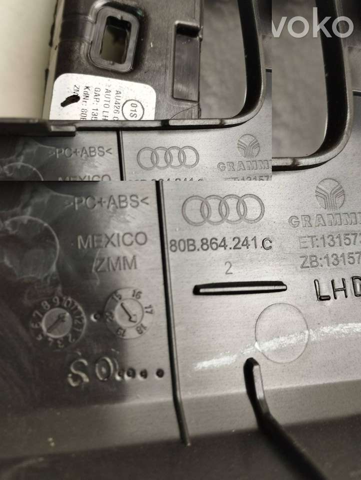 Audi Q5 (2017 - )  80B864261C Рамка рычага переключения передач