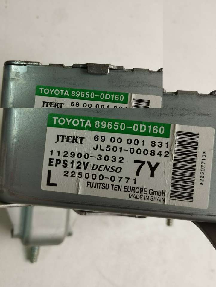 Toyota Yaris (2009 - 2012)  896500D160 Другое реле