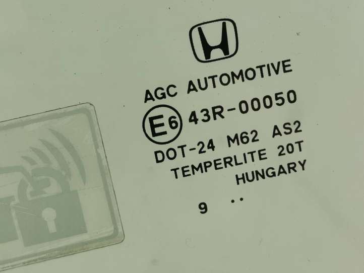 Honda CR-V (2009 - 2012)  43R00050 Основное стекло передних дверей (четырехдверного автомобиля)