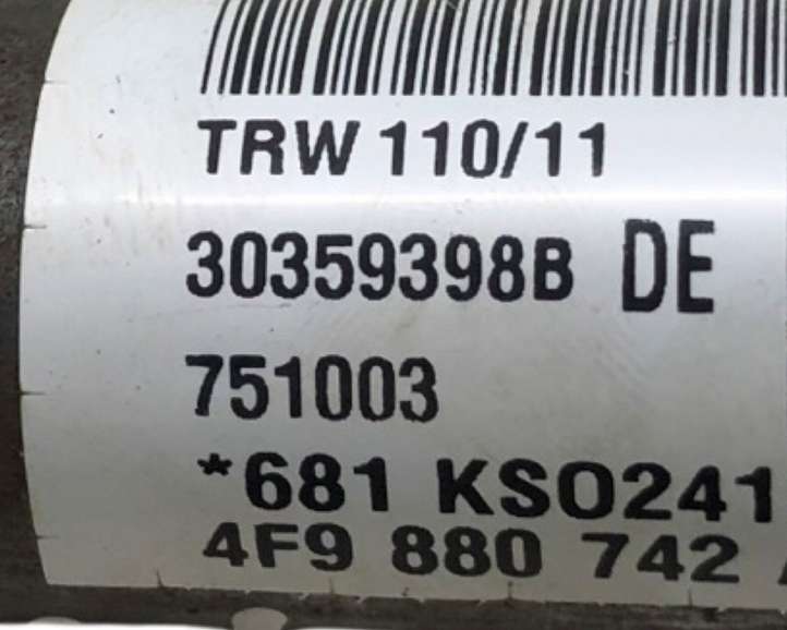 Audi A6 allroad (2008 - 2011)  4F9880742A Звукоизоляция крыши