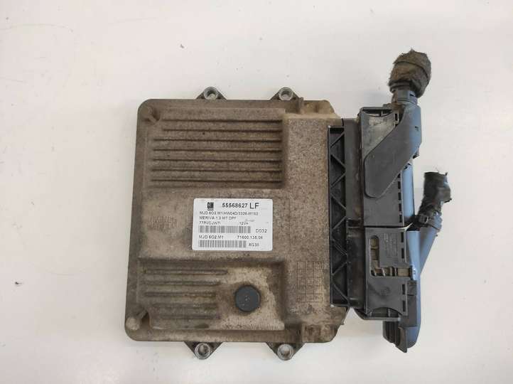 Opel Meriva (2006 - 2010)  55568627LF Блок управления двигателя