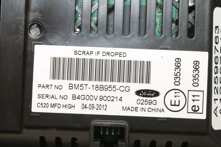 Ford Focus (2011 - 2015)  BM5T18B955CG Экран/ дисплей / маленький экран