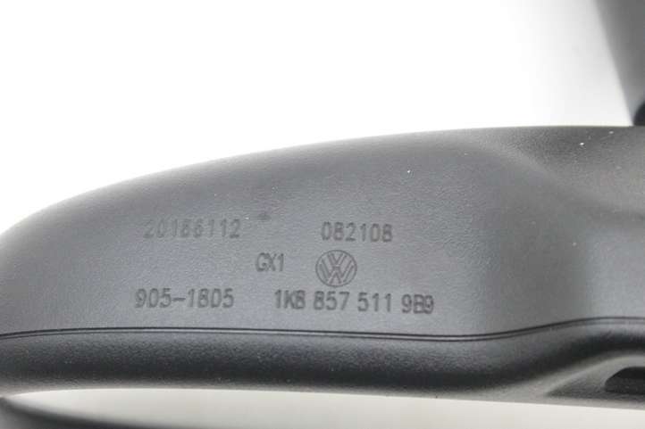 Volkswagen Scirocco (2008 - 2014)  1K8857511 Зеркало заднего вида (в салоне)
