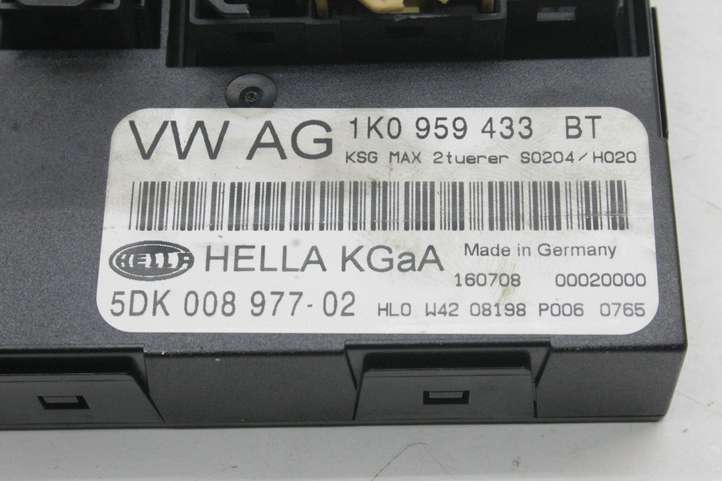Volkswagen Scirocco (2008 - 2014)  1K0959433BT Другие приборы