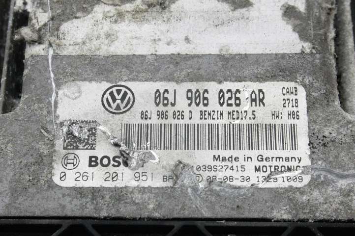 Volkswagen Scirocco (2008 - 2014)  06J906026AR Блок управления двигателя