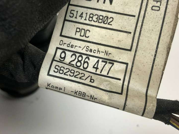 BMW 5 F10 F11 (2009 - 2016)  9286477 Проводка датчиков парковки