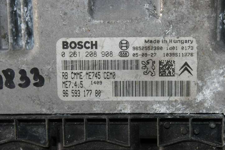 Citroen Xsara Picasso (1999 - 2012)  0261208908 Блок управления двигателя