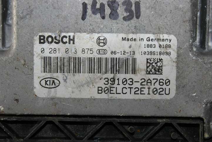 Kia Ceed (2006 - 2010)  391032A760 Блок управления двигателя