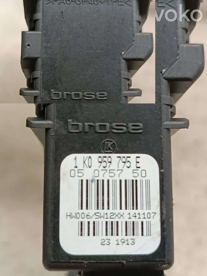 Skoda Octavia Mk2 (1Z) (2004 - 2013)  1K0959795E Механизм подъема окон задней двери
