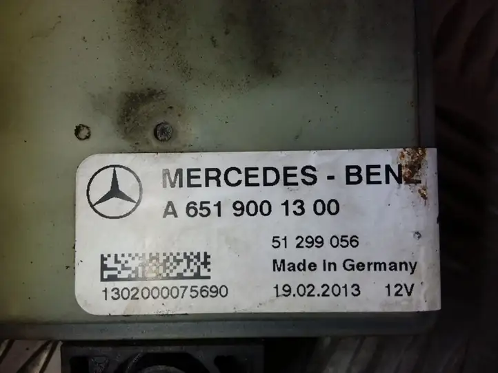 Mercedes-Benz Sprinter W906 (2006 - 2018) A6519001300 Реле накала свечей — фото 5