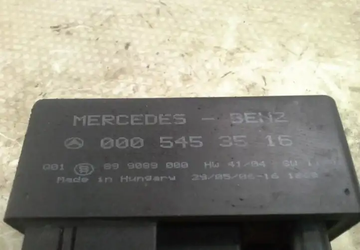 Mercedes-Benz Vito Viano W639 (2003 - 2010) 0005453516 Реле накала свечей — фото 5