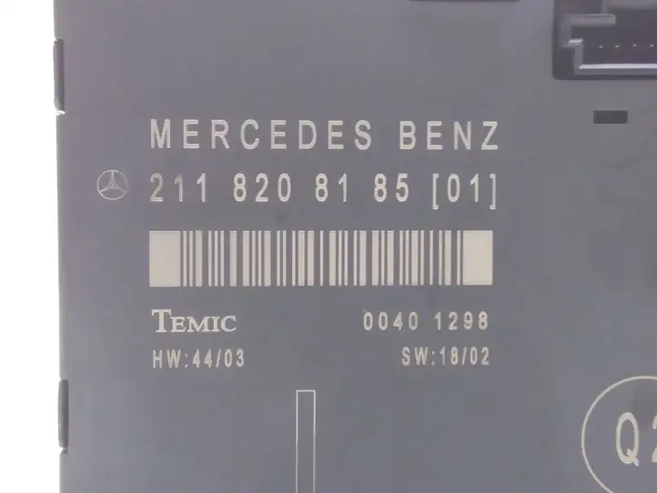 Mercedes-Benz E W211 (2002 - 2009) 2118208185 Блок управления дверью — фото 2