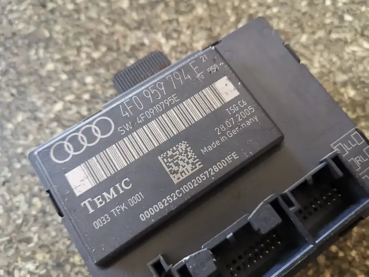 Audi A6 S6 C6 4F (2004 - 2008) 4F0959794E Блок управления дверью — фото 2