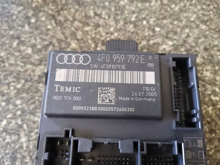 Audi A6 S6 C6 4F (2004 - 2008) 4F0959792E Блок управления дверью — фото 2