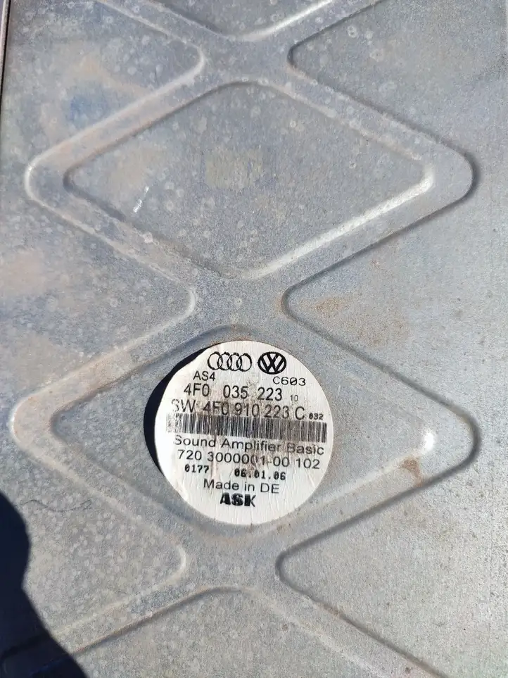 Audi A6 S6 C6 4F (2008 - 2011) 4F0035223 Блок Hi-Fi аудиосистемы — фото 2