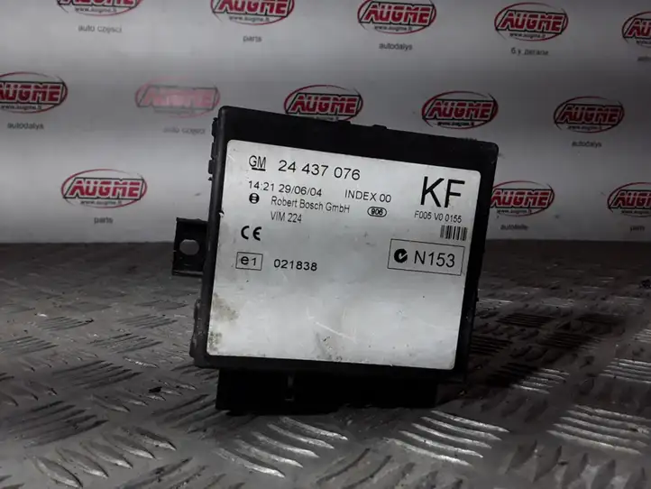 Opel Zafira (1999 - 2003)  24437076 Mодуль kомфортa