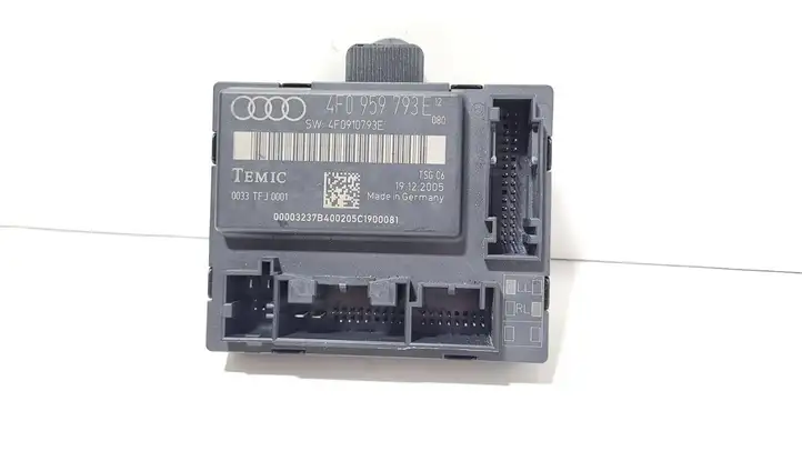 Audi A6 S6 C6 4F (2004 - 2008) 4F0959793E Блок управления дверью — фото 1