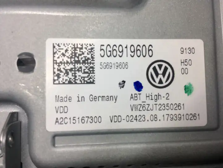 Volkswagen Golf VII (2013 - 2019) 5G6919606 Магнитола / мультимедийная система — фото 2