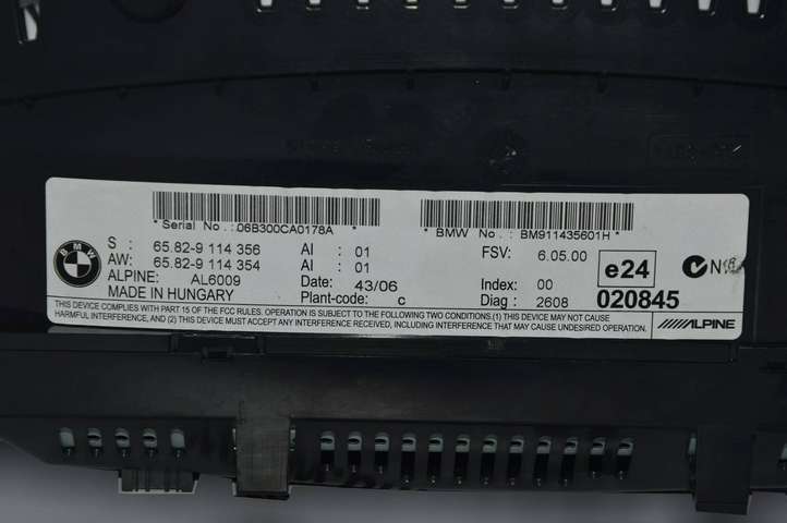 BMW 5 E60 E61 (2004 - 2010)  9114356 Экран/ дисплей / маленький экран