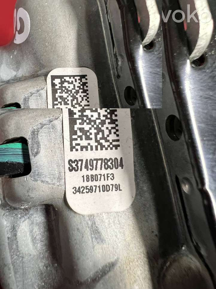 BMW X3 G01 (2018 - )  7497783 Задний ремень безопасности